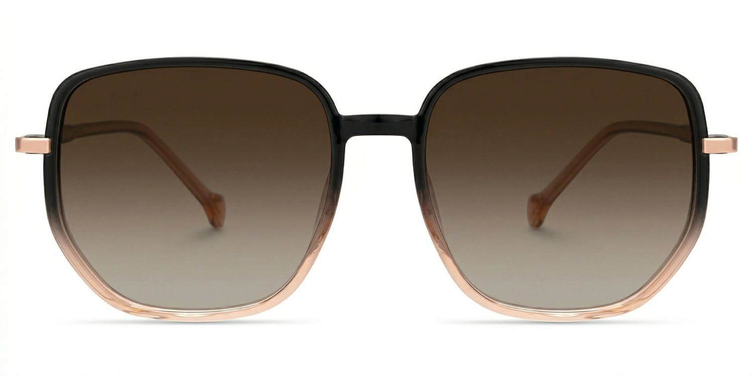 Joana Schwarz-Beige Geometrisch Brille0
