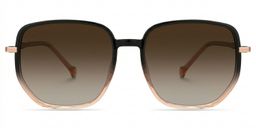 Joana Schwarz-Beige Geometrisch Brille0
