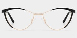 Sydney Schwarz Cateye Brille0