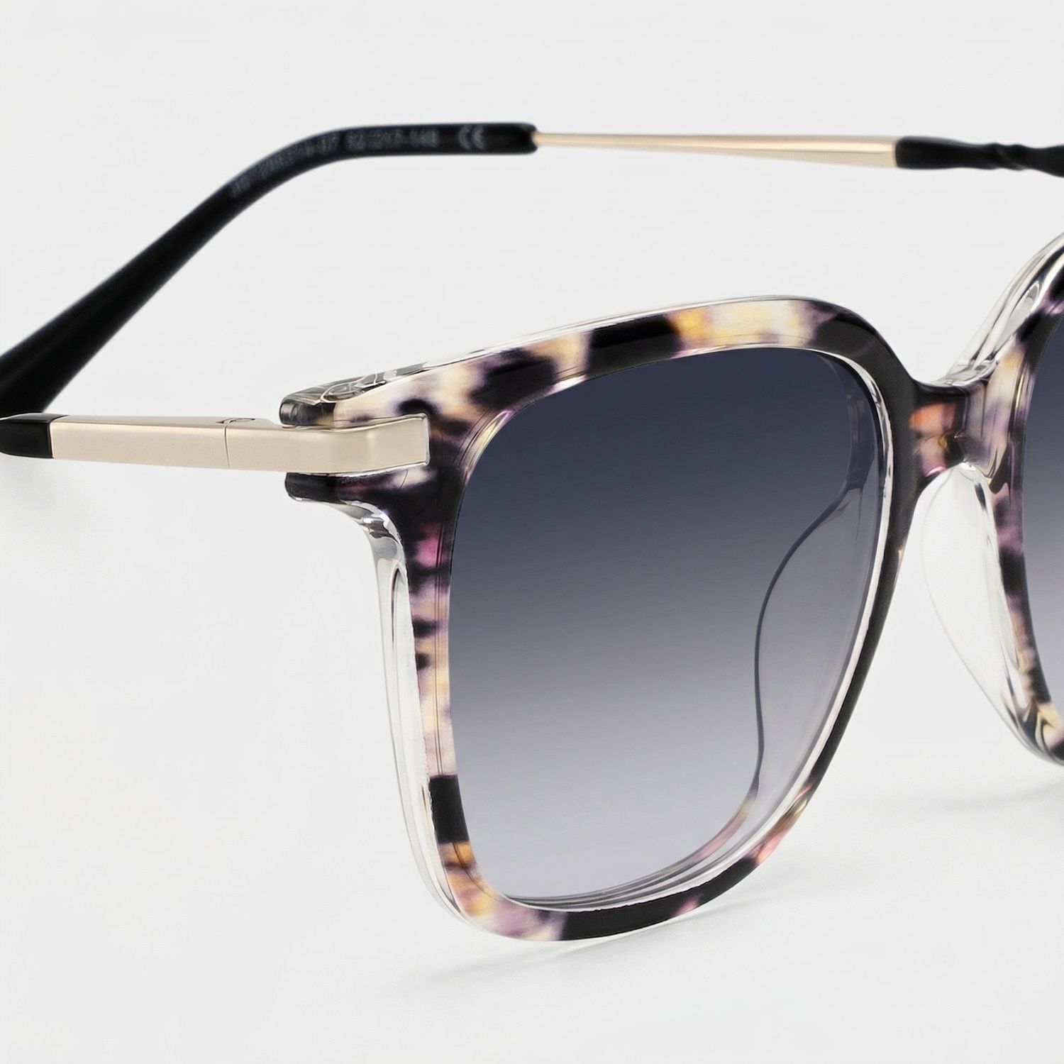 Jacqui Tortoise Quadratisch Brille4