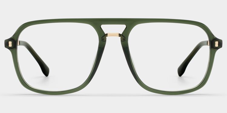 Berkeley Grün Pilot Brille