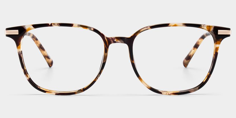 Florence Tortoise Rechteckig Brille