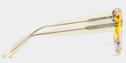 Flair Gelb Quadratisch Brille6