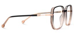 Joana Schwarz-Beige Geometrisch Brille3