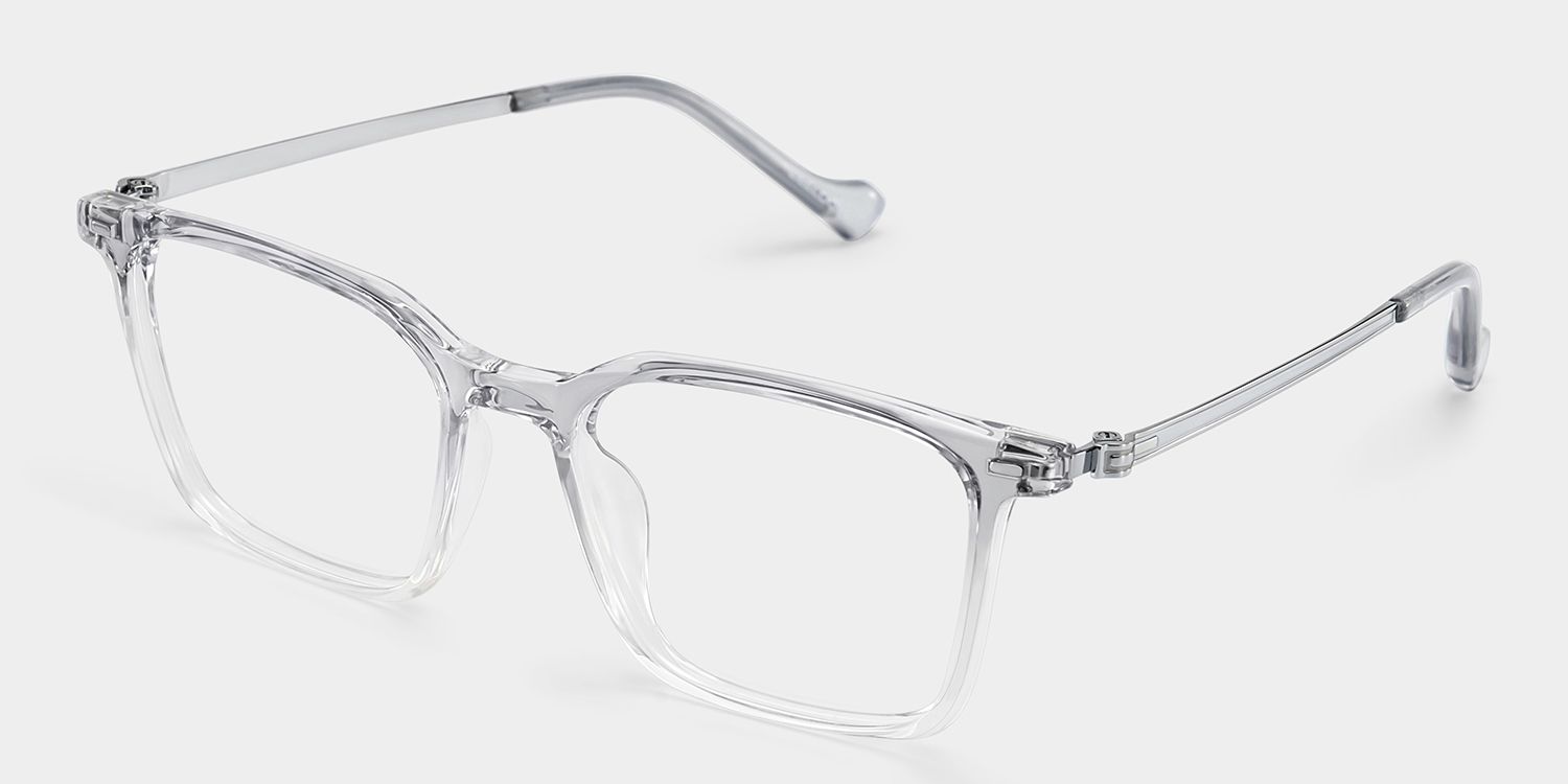 Archer Grau Rechteckig Brille3
