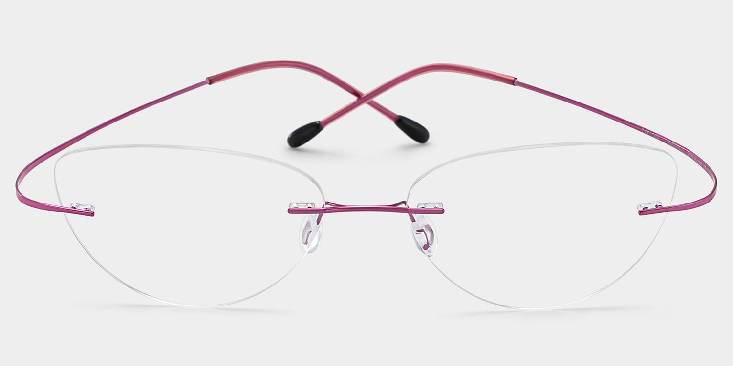 Evelyn Rosa Cat Eye Brille0