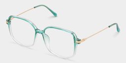 Payton Grün Geometrisch Brille2