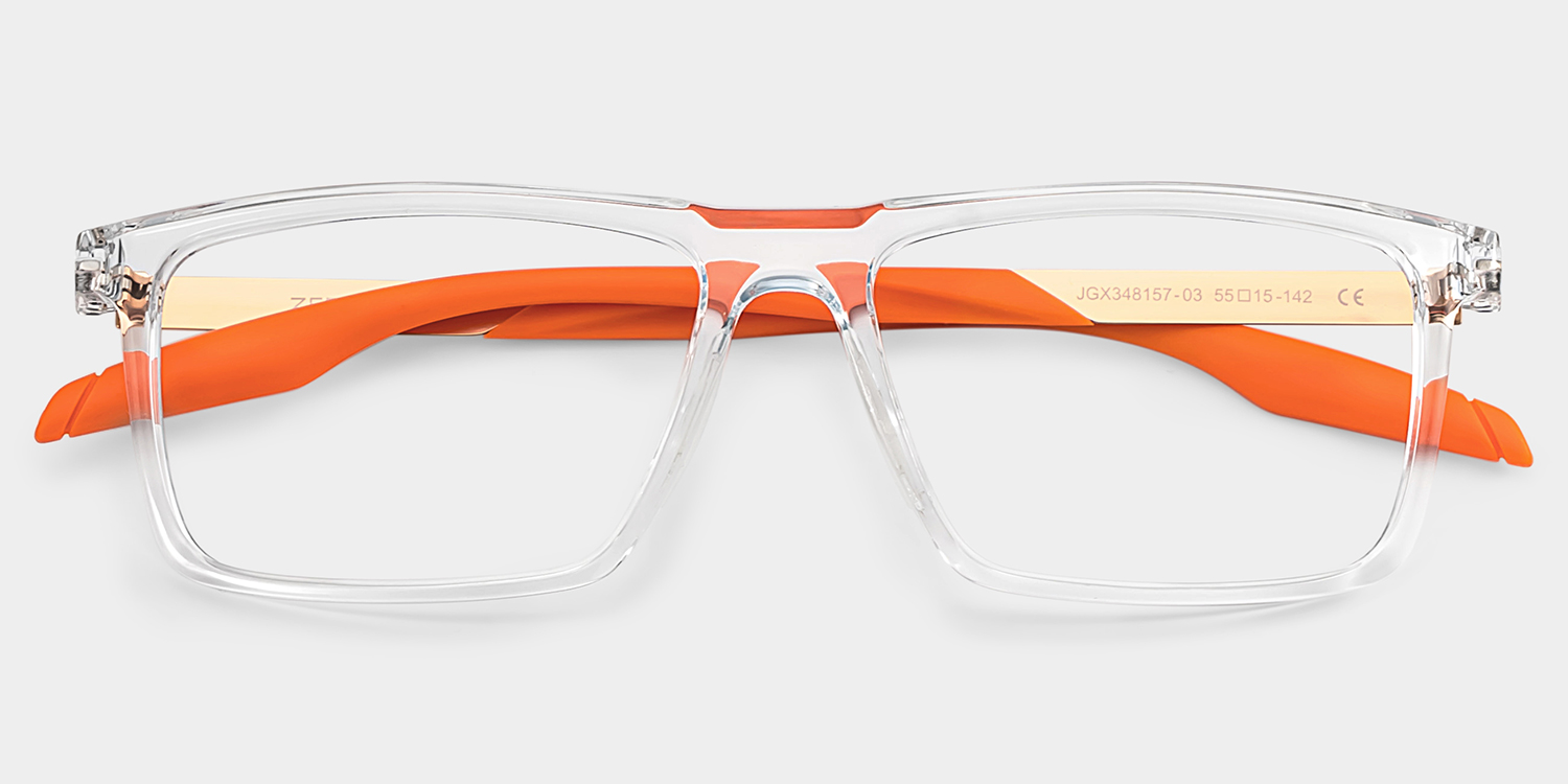 Active Kristall Rechteckig Brille3