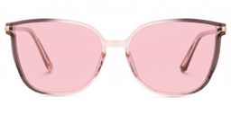 Walden Braun-Rosa Quadratisch Sonnenbrille0