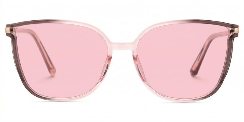 Walden Braun-Rosa Quadratisch Sonnenbrille