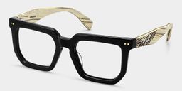 Shontay Schwarz Quadratisch Brille2