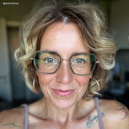 Sophie Grün Geometrisch Brille7