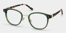 Matthew Grün Rund Brille3