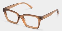 Marley Braun Rechteckig Brille3