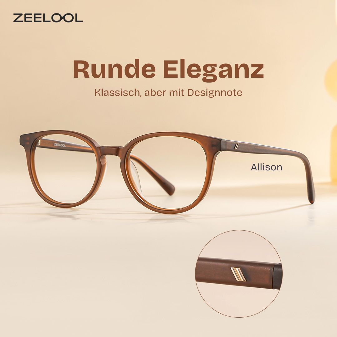 Allison Braun Rund Brille0