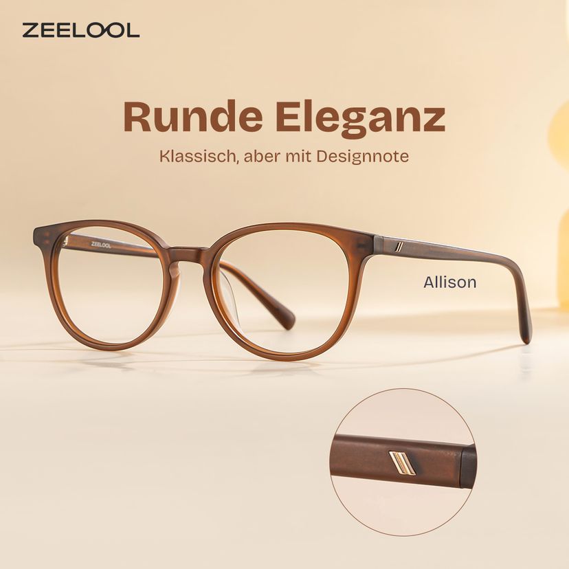 Allison Braun Rund Brille
