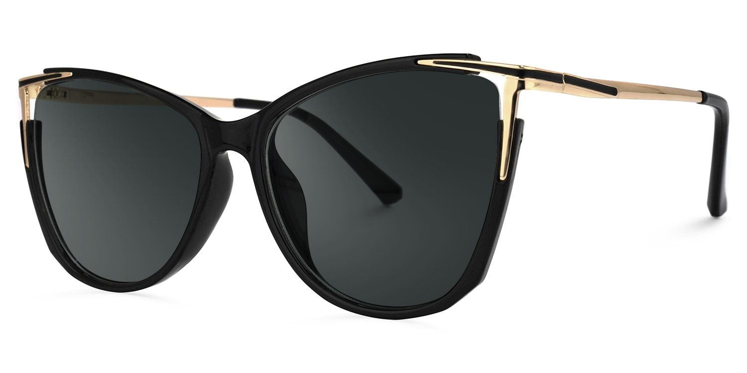 Pace Schwarz Cateye Brille1