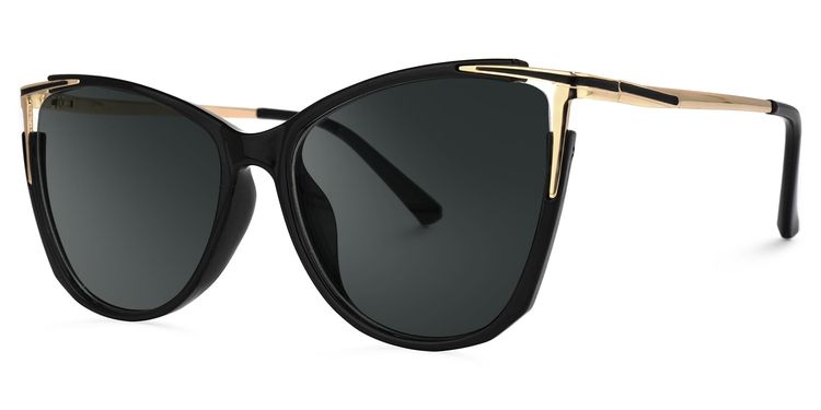 Pace Schwarz Cateye Brille