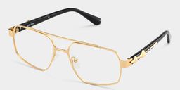 Sterling Gold Pilot Brille4