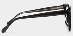 Kiera Schwarz Cateye Brille4