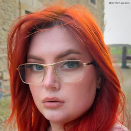 Denny Gold Rechteckig Brille7