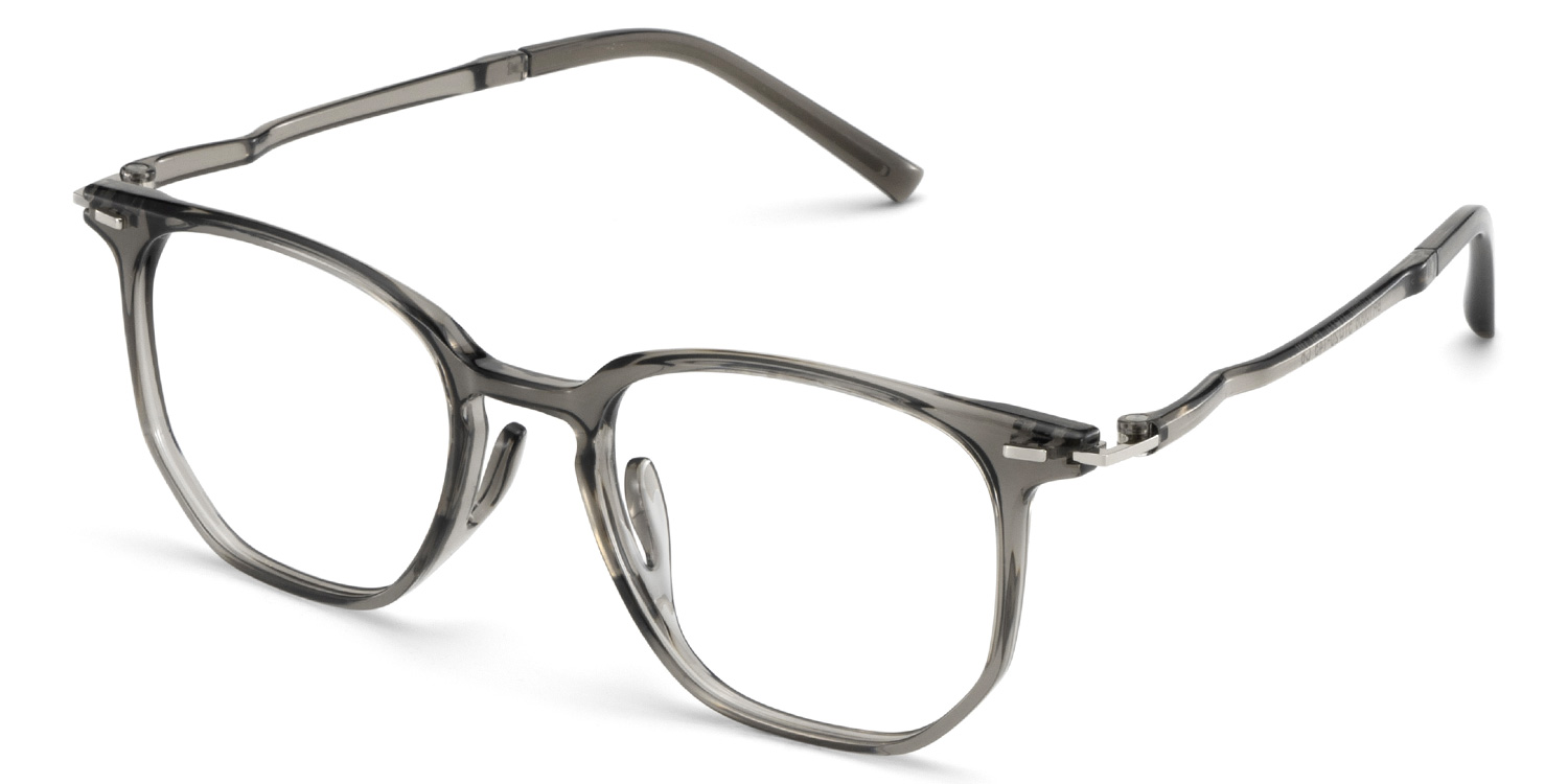 Isla Grau Geometrisch Brille3