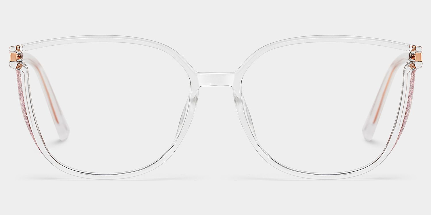 Walden Weiß Cateye Brille0