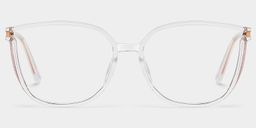 Walden Weiß Quadratisch Brille0