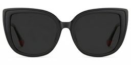 Fenn Schwarz Cateye Brille0