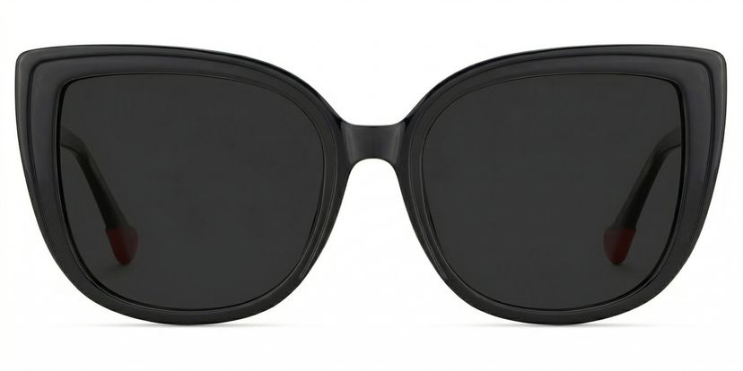 Fenn Schwarz Cateye Brille