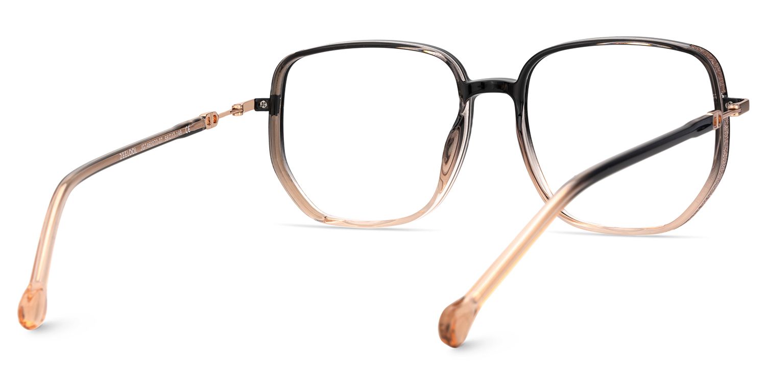 Joana Schwarz-Beige Geometrisch Brille6