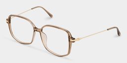 Payton Beige Geometrisch Brille2