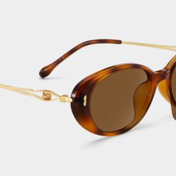 Blaire Tortoise Oval Brille4