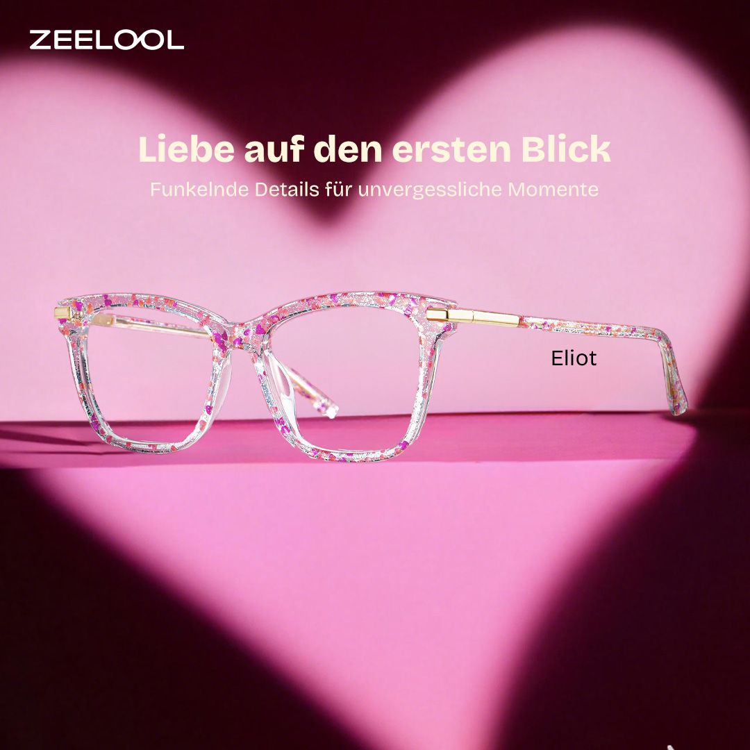 Eliot Rosa Rechteckig Brille0