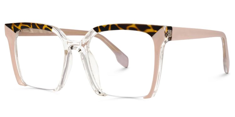 Misty Rosa Quadratisch Brille