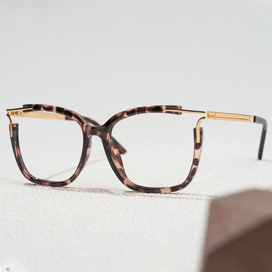 Nuriama Braun-Tortoise Cateye Brille1