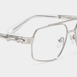 Sterling Silber Pilot Brille6