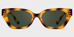 Philo Tortoise Geometrisch Sonnenbrille0
