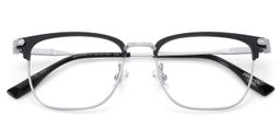 Barrett Silber Browline Brille1