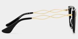 Alma Schwarz Schmetterling Brille5