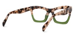 Benitez Grün-Tortoise Quadratisch Brille3