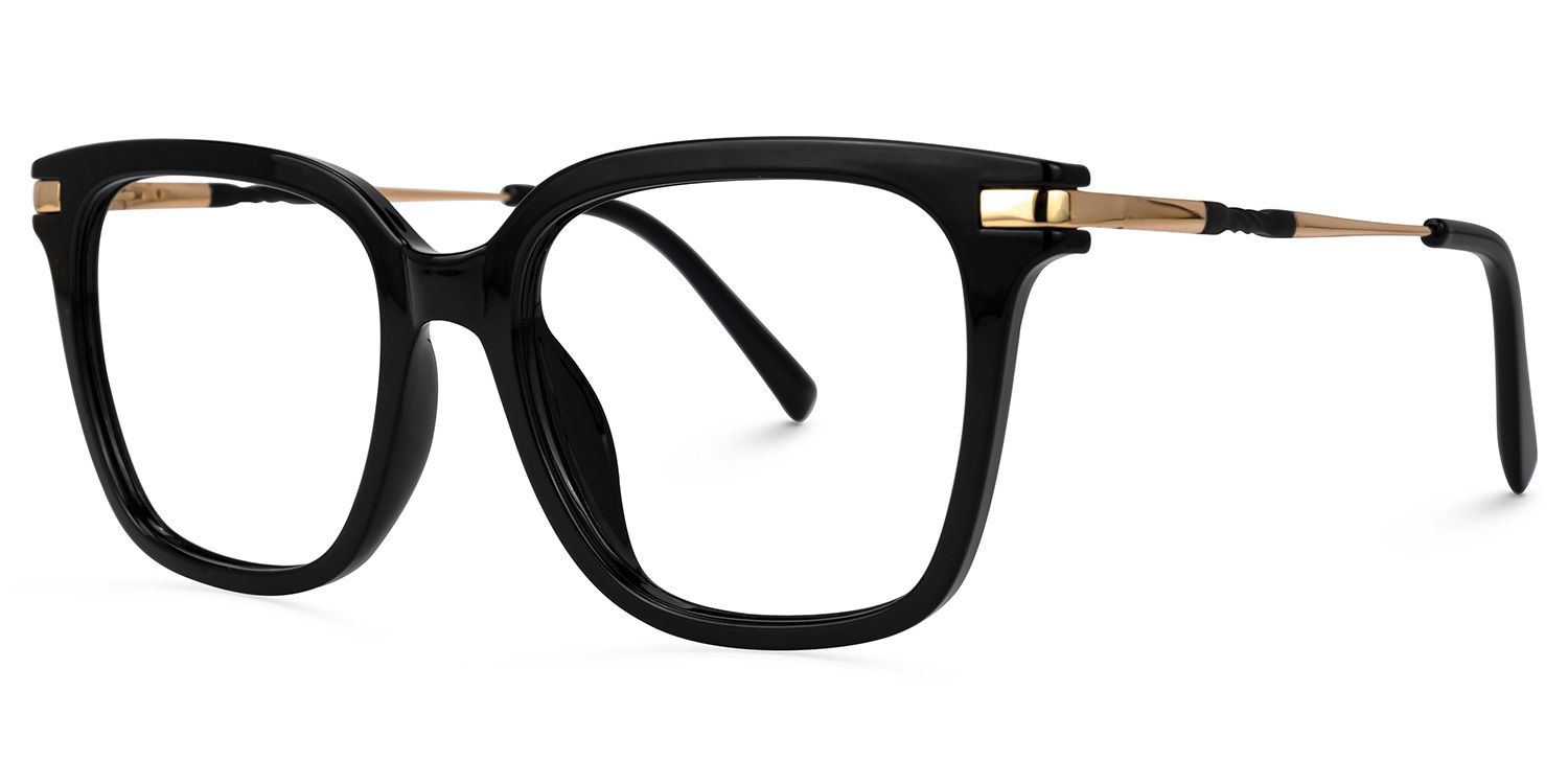 Jacqui Schwarz Quadratisch Brille1