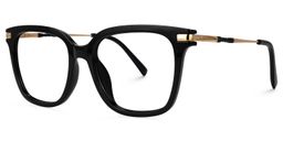 Jacqui Schwarz Quadratisch Brille1