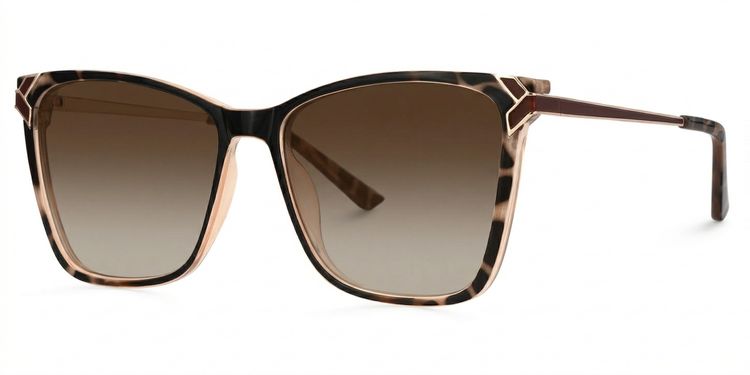Tricee Tortoise Quadratisch Brille
