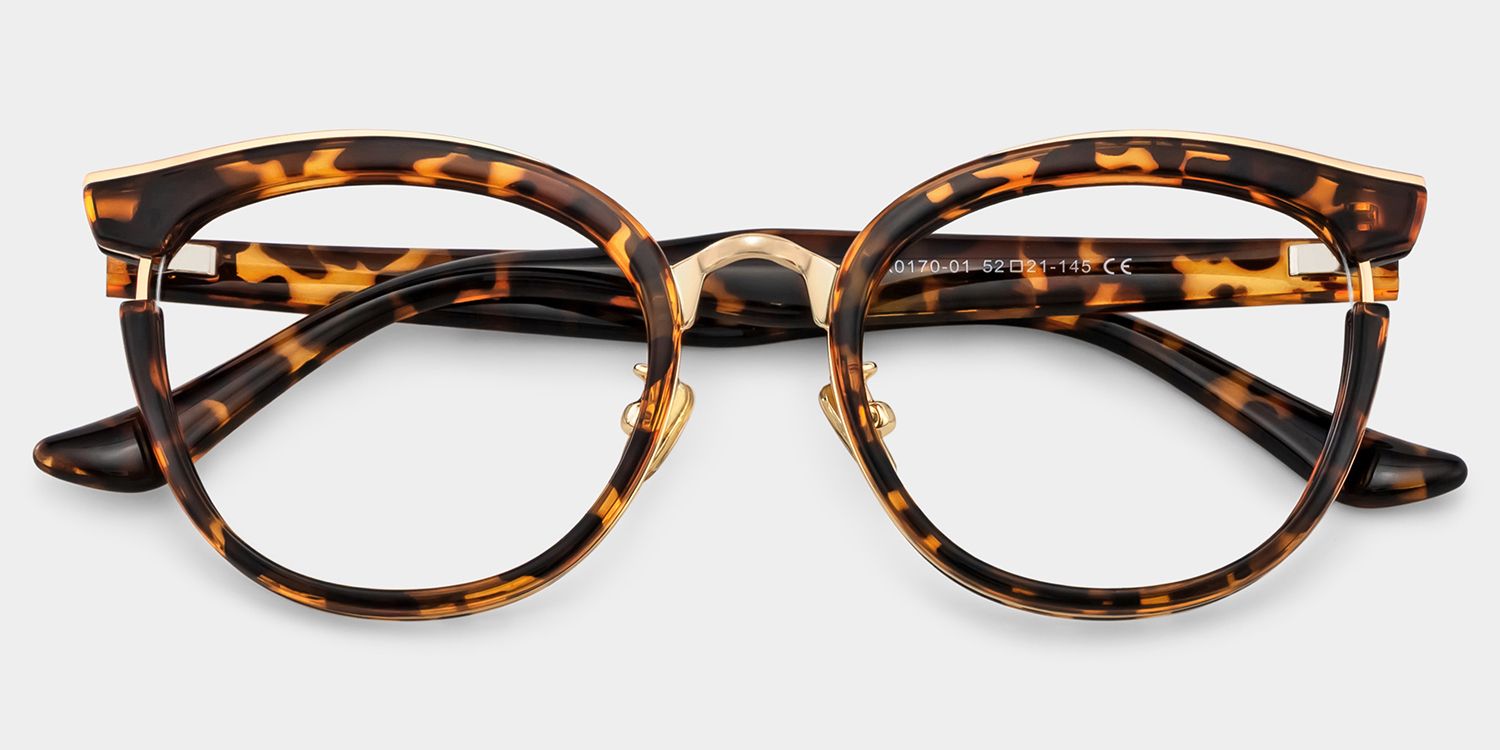 Laraine Braun-Tortoise Cateye Brille1