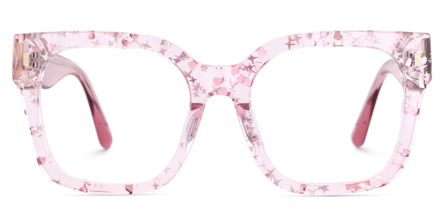 Scicluna Rosa Quadratisch Brille1