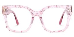 Scicluna Rosa Quadratisch Brille1