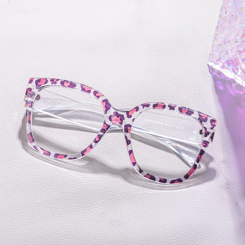Trisha Lila Quadratisch Brille