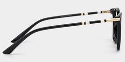 Emma Schwarz Quadratisch Brille5