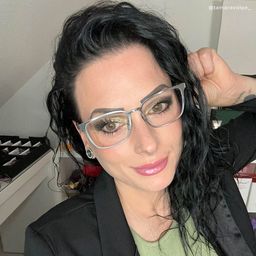 Aubrey Silber Rechteckig Brille7